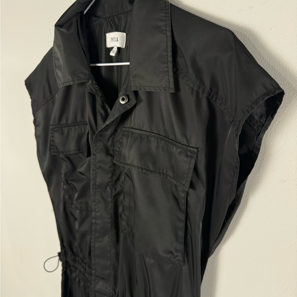 Pistola Jade Waist Utility Black Jumpsuit Modern Women’s Small EUC - Picture 7 of 16